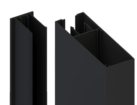 150x50mm Aluminium BATTEN EXTRUSION AND CLIP - Monument