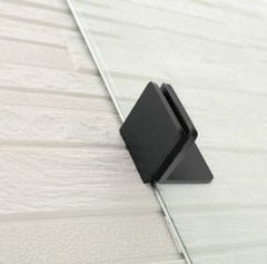 Fixed Frameless Shower Screen for Bath, 10mm glass.