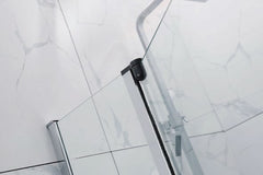 Fixed and Swing Bath Shower Screen, 6mm glass.