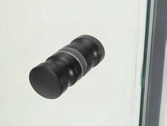 Frameless Fixed and Swing, Hinged Bath Shower Screen, 10mm glass.