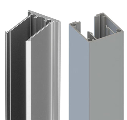 45x45mm Aluminium BATTEN EXTRUSION AND CLIP - Mill