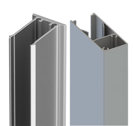 70x30mm Aluminium BATTEN EXTRUSION AND CLIP - Mill