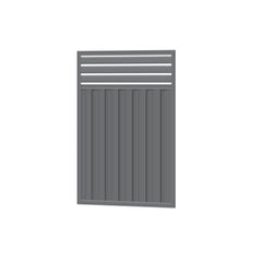 1500mm high x 930mm Colorbond Breezeway Fencing Gate 100% Australian Made, 1x Sheet, 2x Gate Stiles, 3x Gate Rails, 3x Slats, Screws.