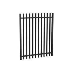 Byron Gate - Designer Aluminium Pool Fence Panel with 50x10mm Blade - 970 x 1200mm