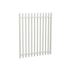 Byron Gate - Designer Aluminium Pool Fence Panel with 50x10mm Blade - 970 x 1200mm