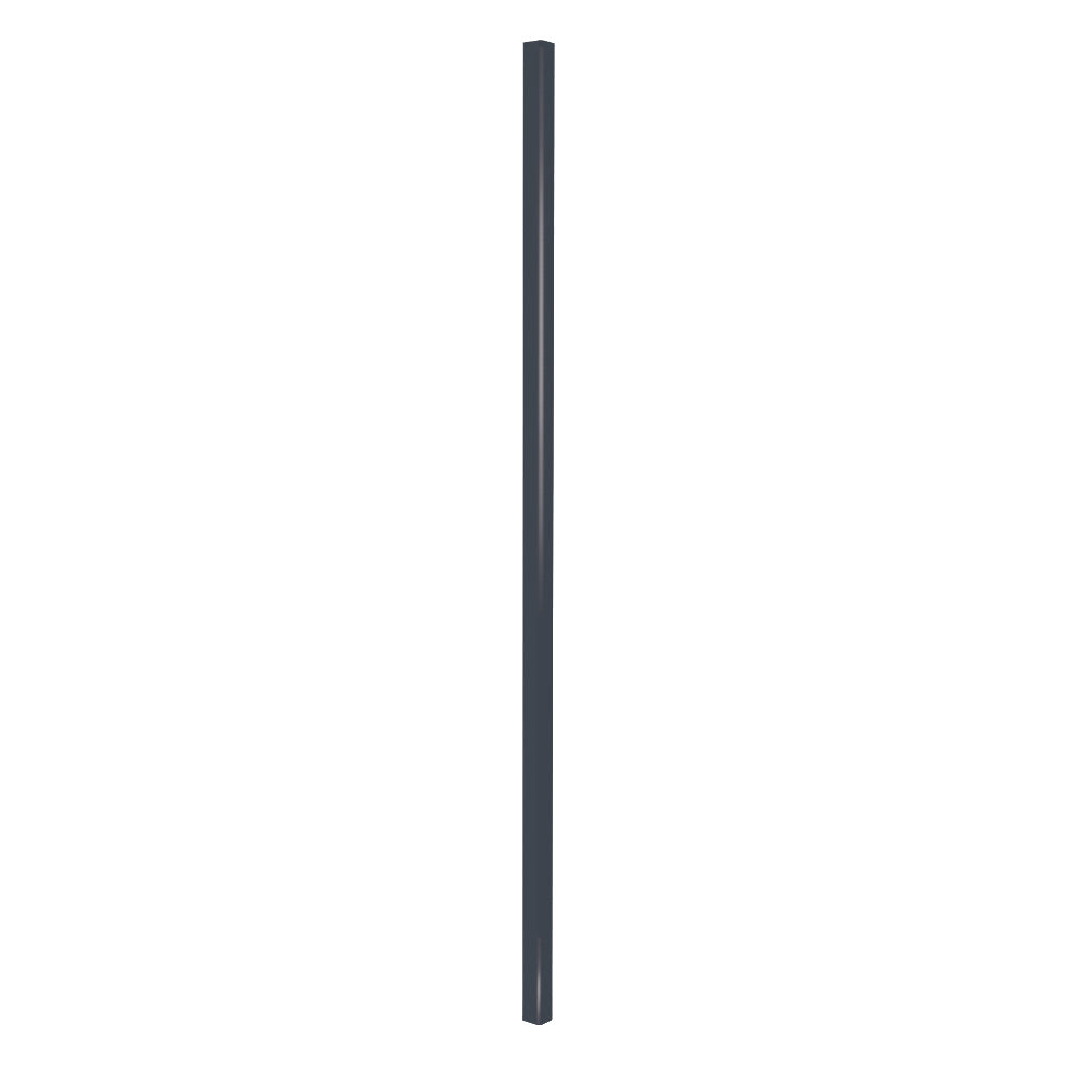 Aluminium In Ground Latch Post - 50 x 50mm, 2100mm long
