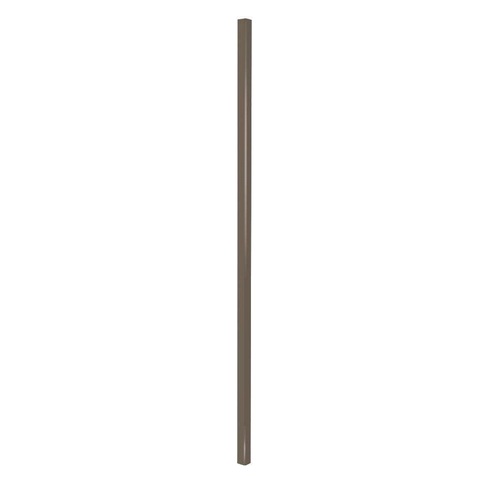 Aluminium In Ground Latch Post - 50 x 50mm, 2100mm long