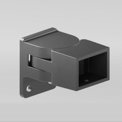 HOMESAFE - 38 x 25 Horizontal Adjustable Fence Bracket - Primrose