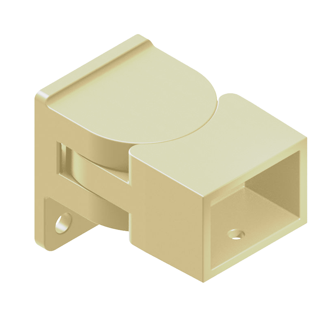 HOMESAFE - 38 x 25 Horizontal Adjustable Fence Bracket - Primrose