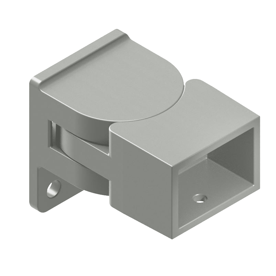 HOMESAFE - 38 x 25 Horizontal Adjustable Fence Bracket - Shale Grey