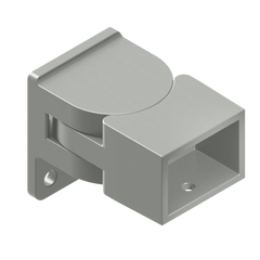 HOMESAFE - 38 x 25 Horizontal Adjustable Fence Bracket - Shale Grey