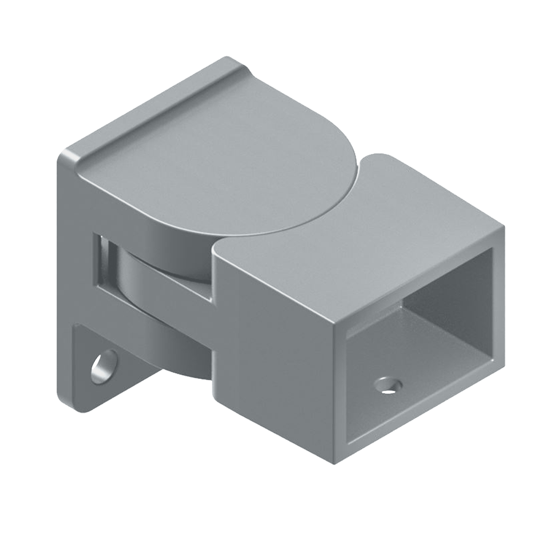 HOMESAFE - 38 x 25 Horizontal Adjustable Fence Bracket - Silver