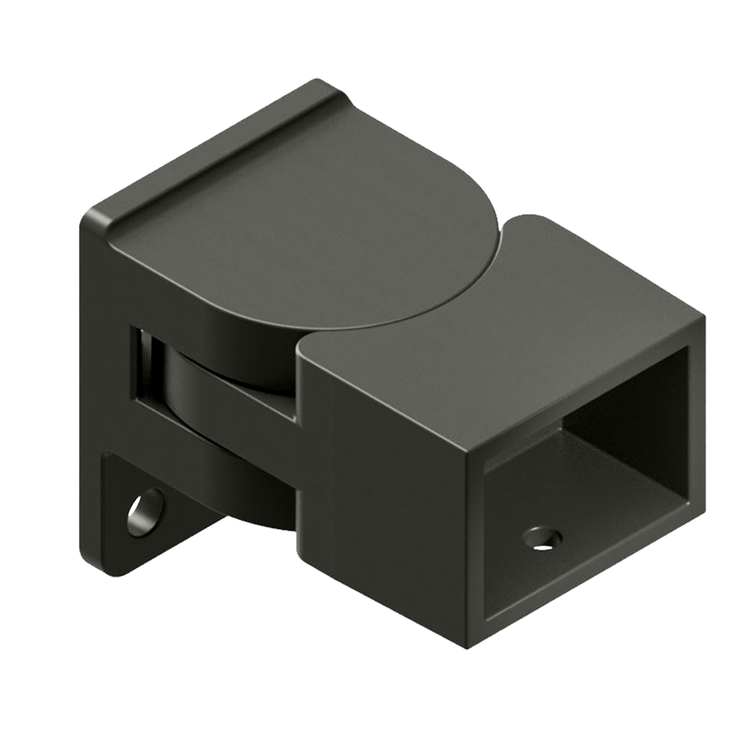 HOMESAFE - 38 x 25 Horizontal Adjustable Fence Bracket - Woodland Grey