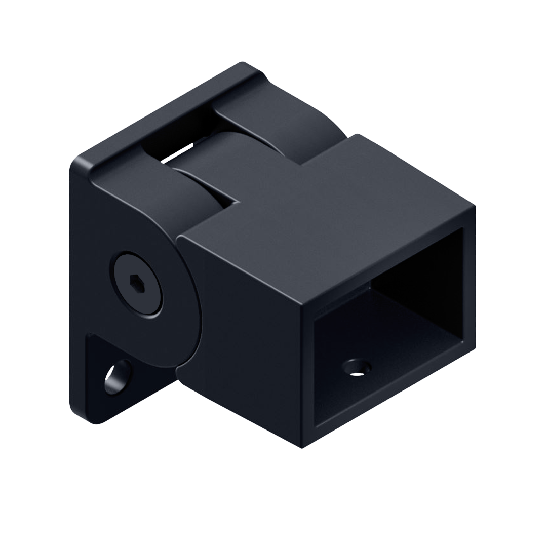 HOMESAFE - 38 x 25 Vertical Adjustable Fence Bracket - Ironstone