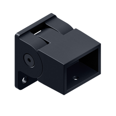 HOMESAFE - 38 x 25 Vertical Adjustable Fence Bracket - Ironstone