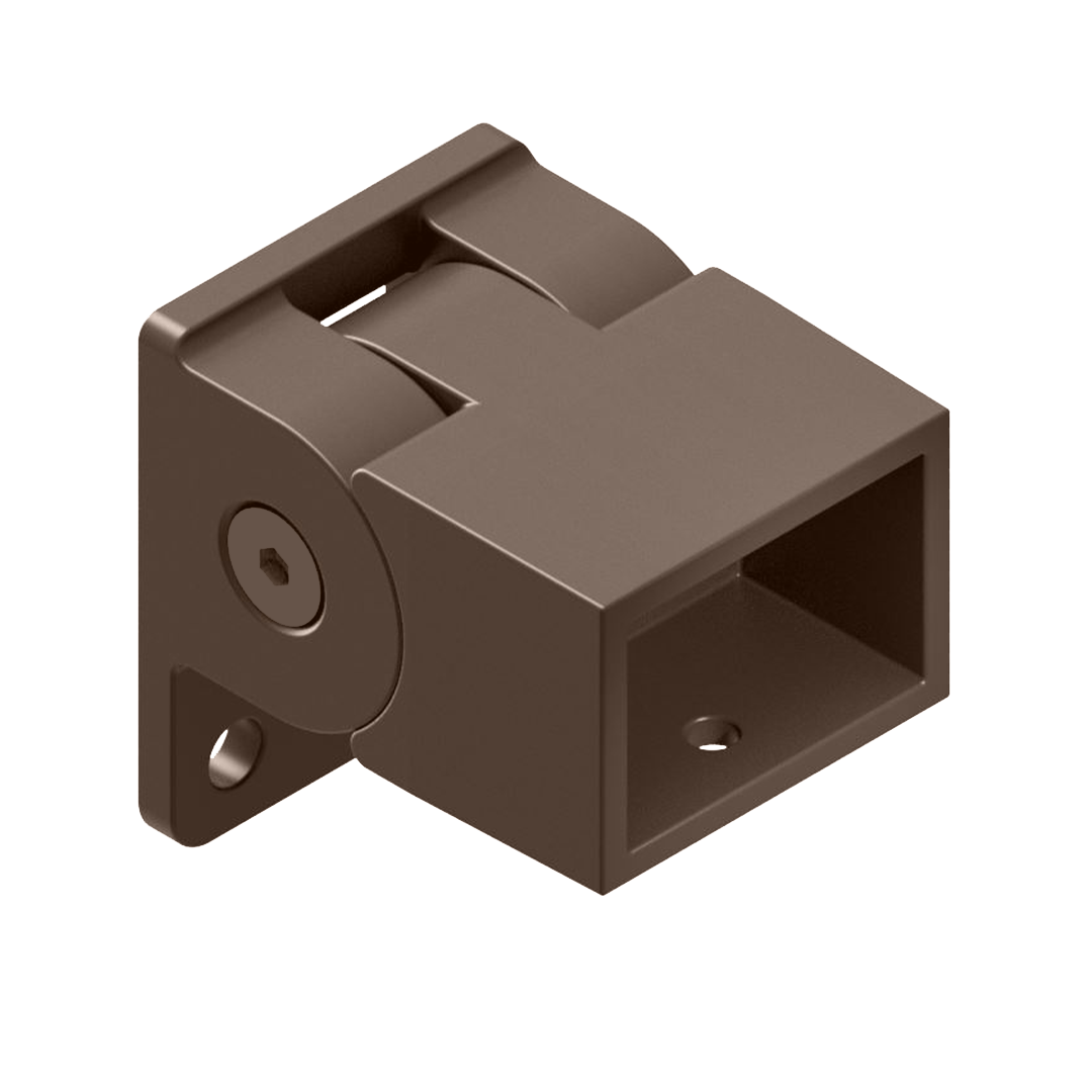 HOMESAFE - 38 x 25 Vertical Adjustable Fence Bracket - Jasper