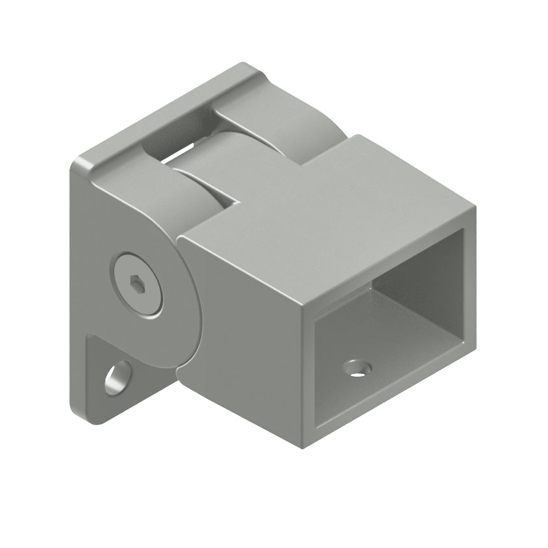 HOMESAFE - 38 x 25 Vertical Adjustable Fence Bracket - Shale Grey