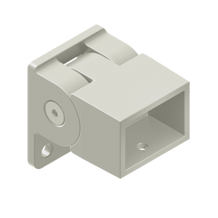 HOMESAFE - 38 x 25 Vertical Adjustable Fence Bracket - Surfmist