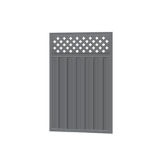 1500mm high x 930mm Colorbond Lattice Fencing Gate 100% Australian Made, 1x Sheet, 2x Stiles, 3x Rails, 1x Infill sheet, Screws.