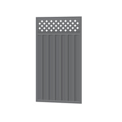 1800mm high x 930mm Colorbond Lattice Fencing Gate 100% Australian Made, 1x Sheet, 2x Stiles, 3x Rails, 1x Infill sheet, Screws.