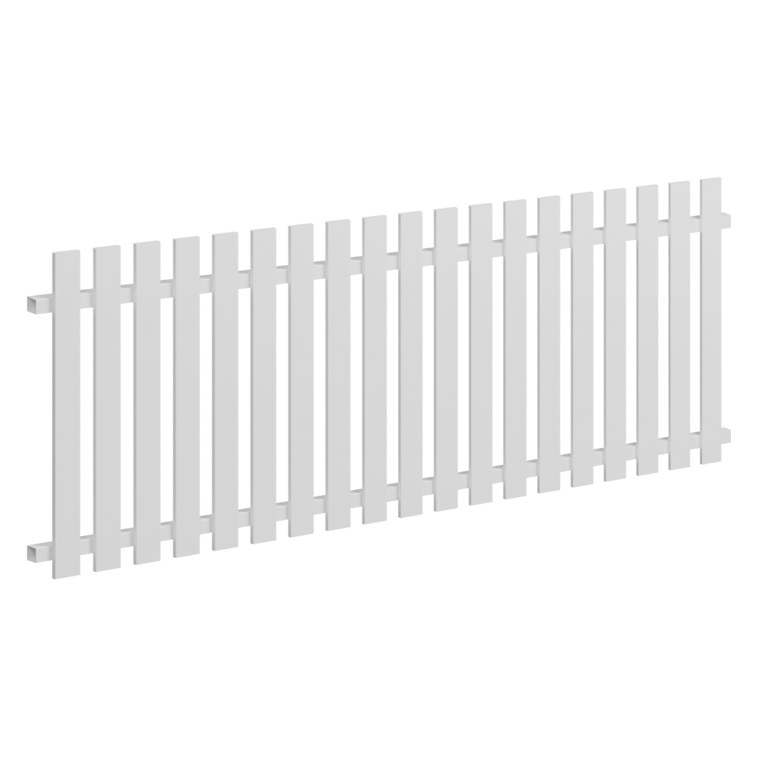 Aluminium 2035 x 1200mm Classic Picket Panel