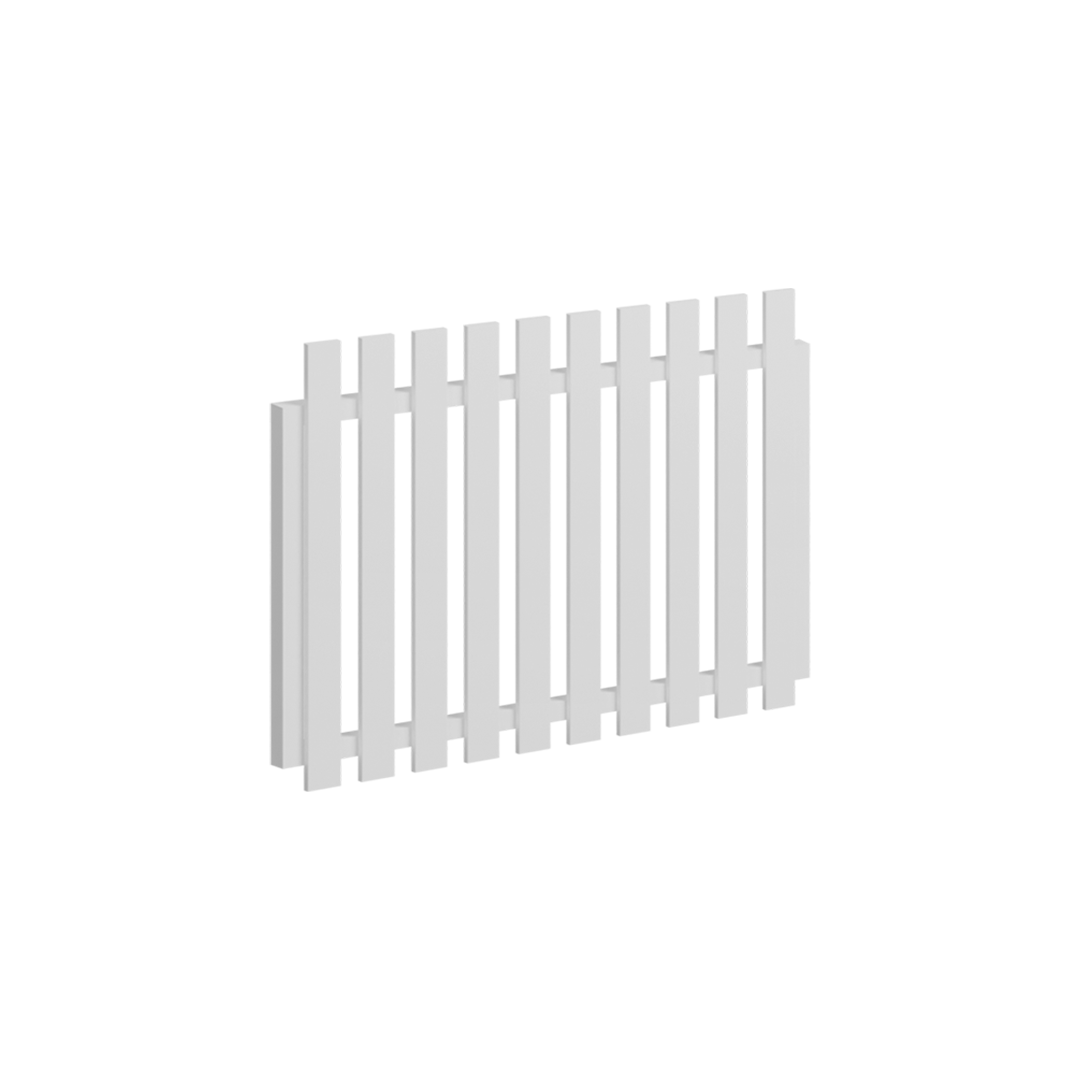 Aluminium 1090 x 900mm Classic Picket Gate