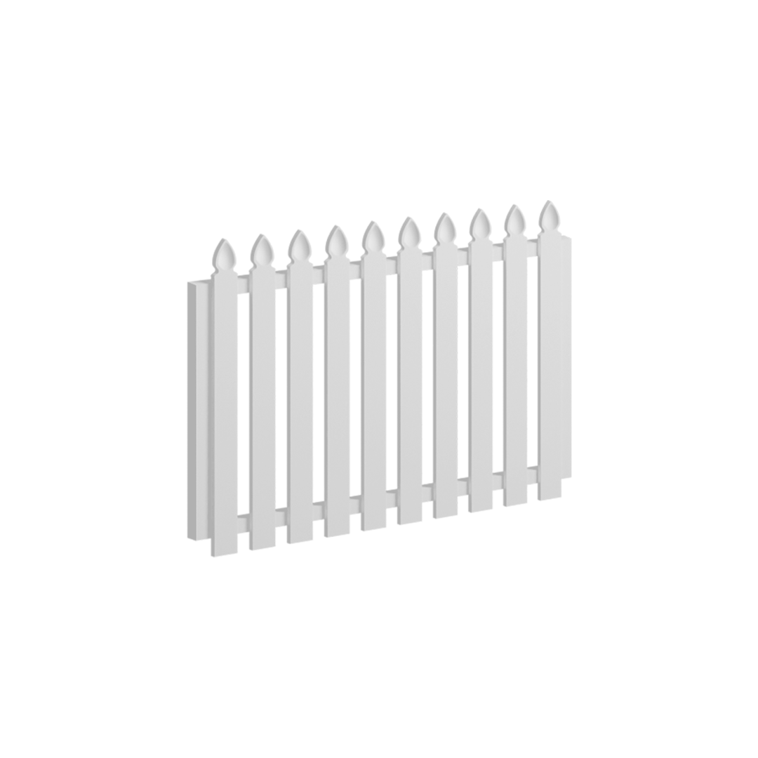 Aluminium 1090 x 900mm Colonial Picket Gate (Stonnington Speartop)