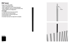 PIK - LEVER - 400mm long