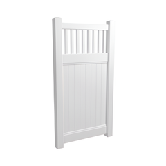 EAST HAMPTON PVC 1000mm W x 1800mm H GATE, 7 year Warranty