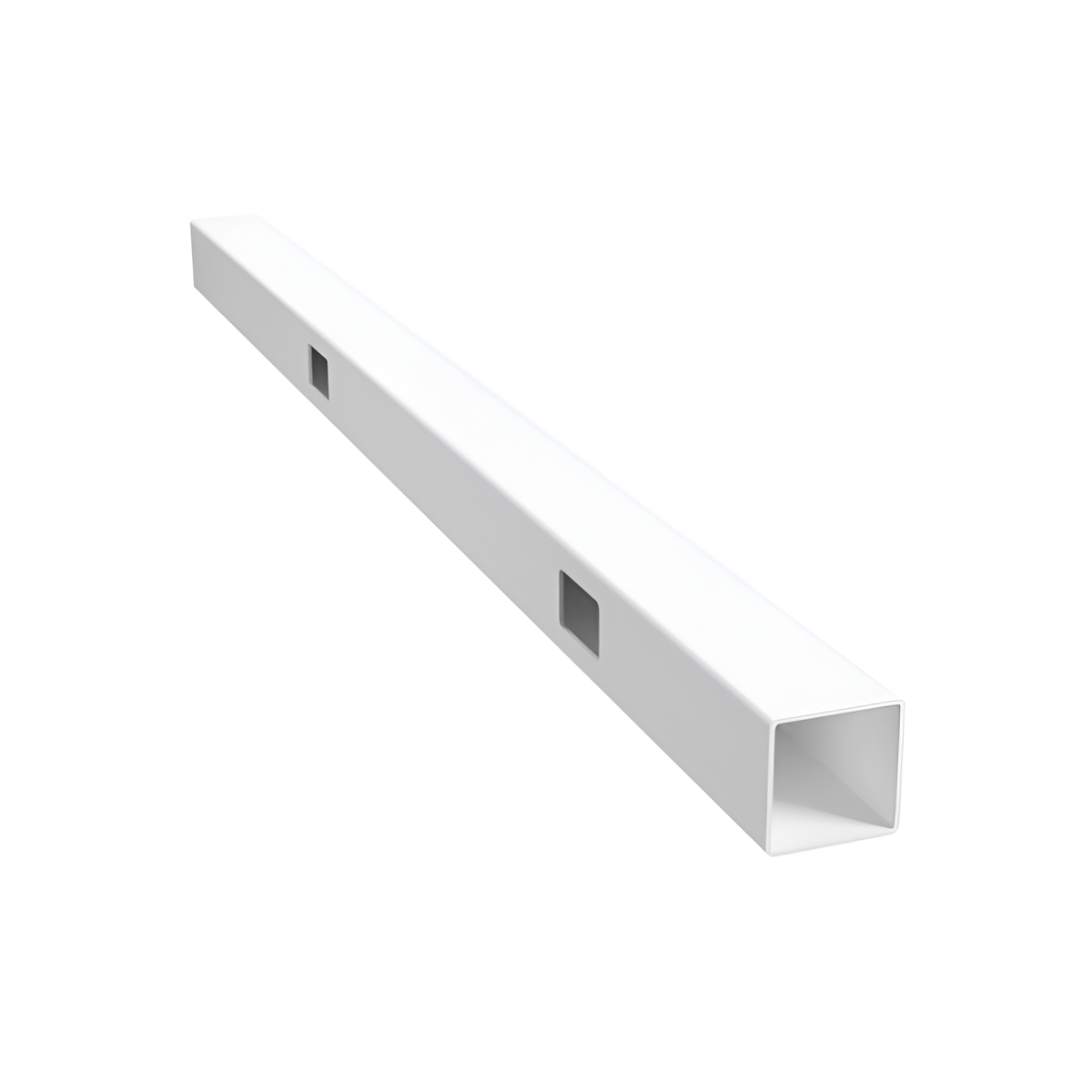 PICKET PVC END POST- 102 x 102 x 1900mm, 7 Year Warranty