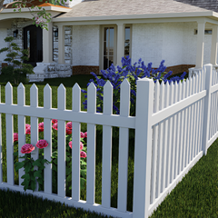 NEWPORT PVC PANEL KIT, 7 Year Warranty  Picket fence
