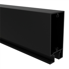 Slatted Gate Top and Bottom Rail, Extrusions 90MMx50MM Horizontal Gate Rail 4800MM Long