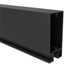 Slatted Gate Top and Bottom Rail, Extrusions 90MMx50MM Horizontal Gate Rail 4800MM Long