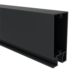 Slatted Gate Top and Bottom Rail, Extrusions 90MMx50MM Horizontal Gate Rail 4800MM Long