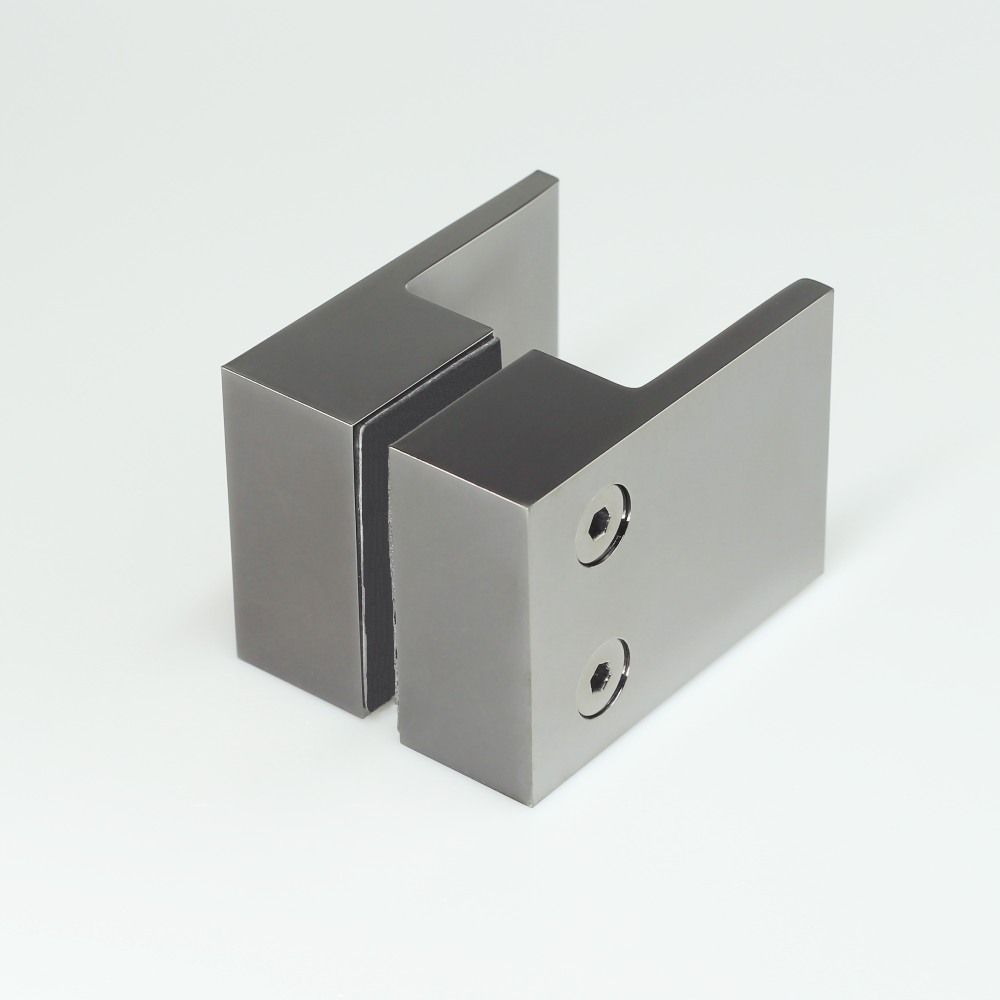 SQUARE SHOWER KNOB HANDLE - POLISHED GUNMETAL