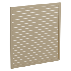 65 x 16mm Slatted Gate - Pre Fabricated Aluminium Slat Gate - 1720mmW x 1800mmH
