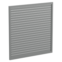 65 x 16mm Slatted Gate - Pre Fabricated Aluminium Slat Gate - 1720mmW x 1800mmH