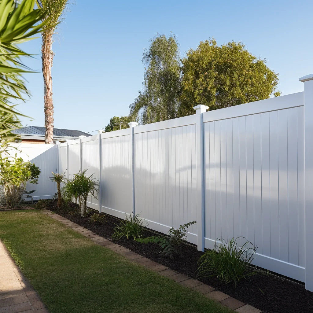 PVC - Full Privacy Fencing Panel Kit 2388mm wide x 1800mm high. (Posts Purchased Separately)