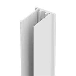 Aluminium BATTEN EXTRUSIONS - 30mm x 25mm clip