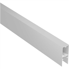 Sliding gate aluminium bottom rail 6100MM LONG
