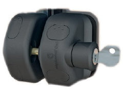 D&D side pull latch kit Black Z striker LOCKABLE,