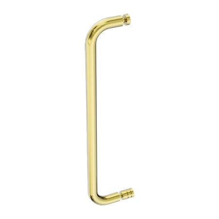 Brushed Gold SHOWER DOOR HANDLE TOWEL RAIL 500MM