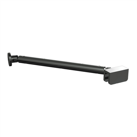 Adjustable Shower Screen Support arm , SMALL ARM BRACKET  SMALL ARM BRACKET - GUNMETAL GREY