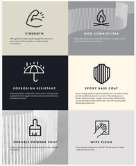 PIK - PICKET KIT - 1600H - White Blade Picket Pool Fence Blades