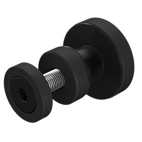 Fixed Panel Rail connector MATT BLACK - SS304