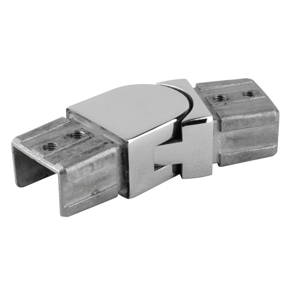 Nano DELUXE- Horiz Joiner Adjust - SATIN, Suits 30 x 21mm Handrail