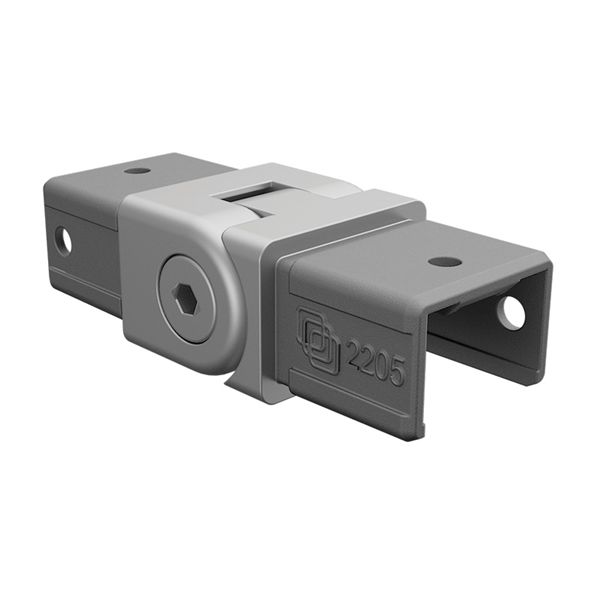 Nanorail DELUXE- Vertical Joiner Adjust - Polish , Suits 30 x 21mm Handrail