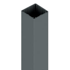 50 x 50mm Aluminium Post - 2400mm - Heavy Duty - Basalt