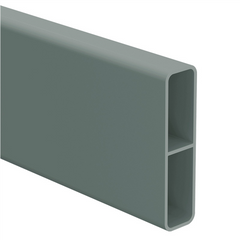 Aluminium Slat Screen Kit - Silver colour, 1800mm high x 3000mm wide, Slat fence panel
