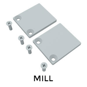 Aluminium Slat Screen Kit - Mill Finish,  1800mm high x 3000mm wide,  Slat fence panel